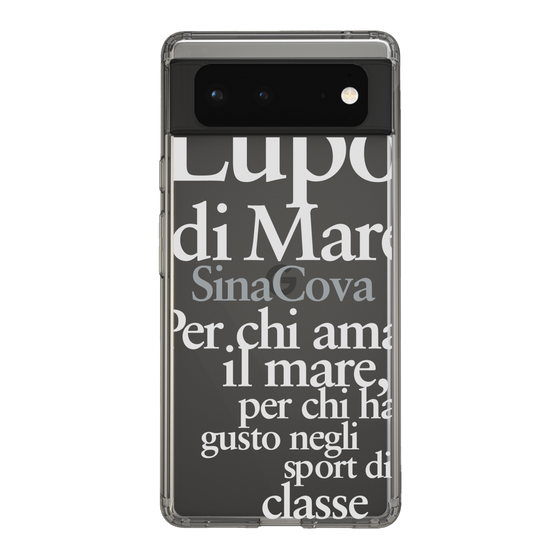 Slim Protection Case［ SINA COVA - Typography ］