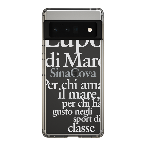 Slim Protection Case［ SINA COVA - Typography ］