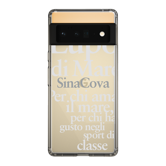 Slim Protection Case［ SINA COVA - Typography ］