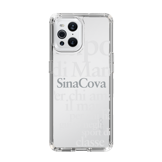 Slim Protection Case［ SINA COVA - Typography ］