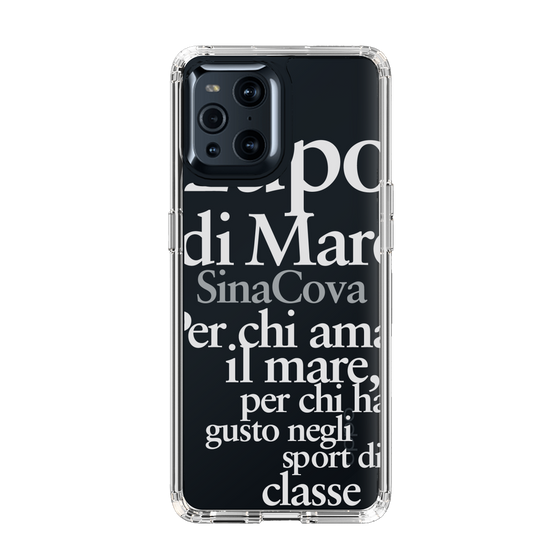 Slim Protection Case［ SINA COVA - Typography ］