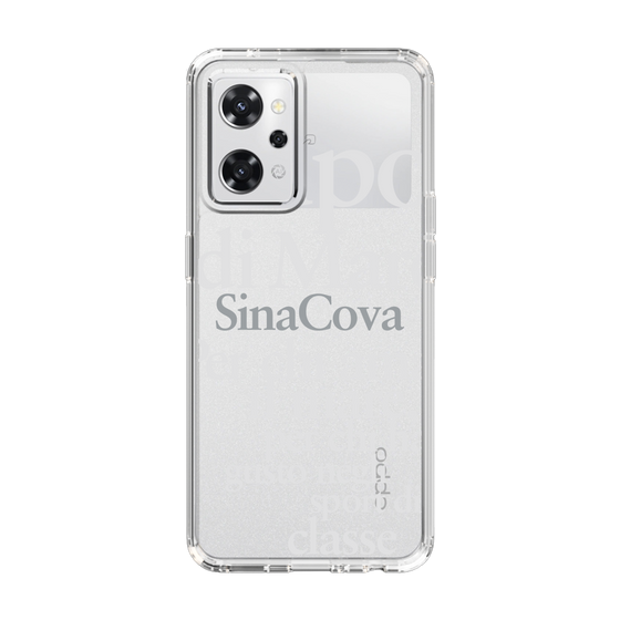 Slim Protection Case［ SINA COVA - Typography ］