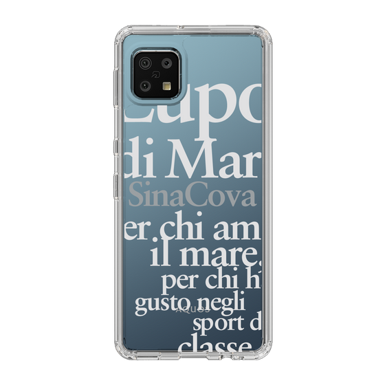 Slim Protection Case［ SINA COVA - Typography ］