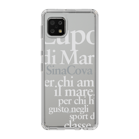 Slim Protection Case［ SINA COVA - Typography ］