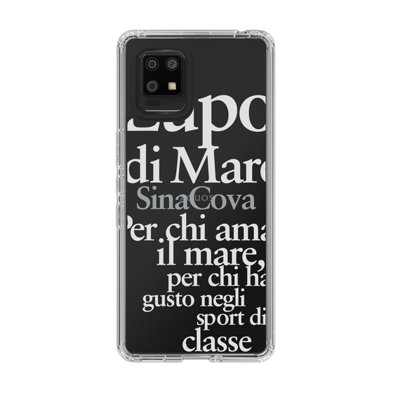 Slim Protection Case［ SINA COVA - Typography ］
