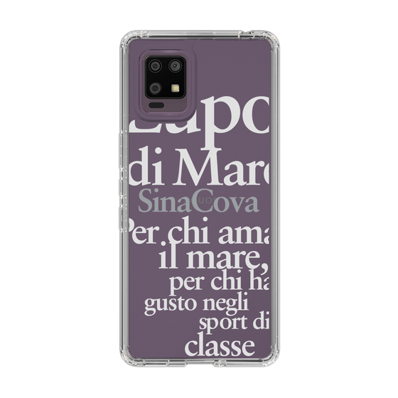 Slim Protection Case［ SINA COVA - Typography ］
