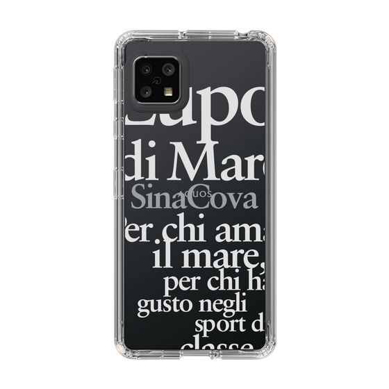Slim Protection Case［ SINA COVA - Typography ］