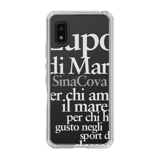 Slim Protection Case［ SINA COVA - Typography ］