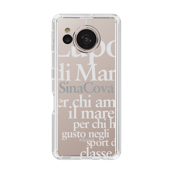 Slim Protection Case［ SINA COVA - Typography ］