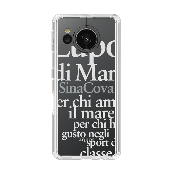 Slim Protection Case［ SINA COVA - Typography ］