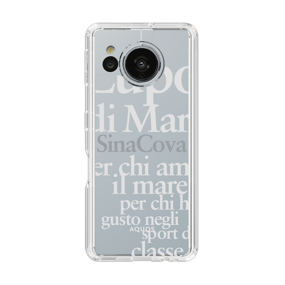 Slim Protection Case［ SINA COVA - Typography ］