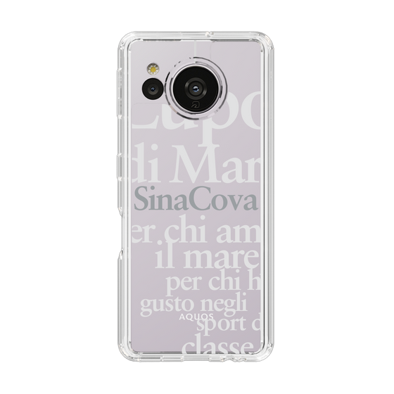 Slim Protection Case［ SINA COVA - Typography ］