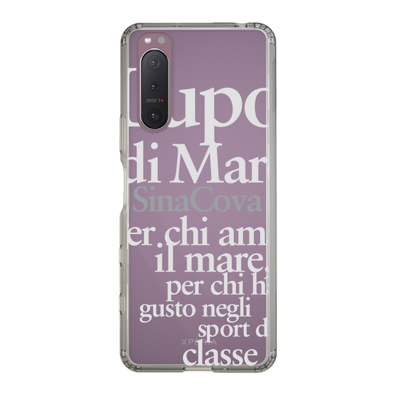 Slim Protection Case［ SINA COVA - Typography ］