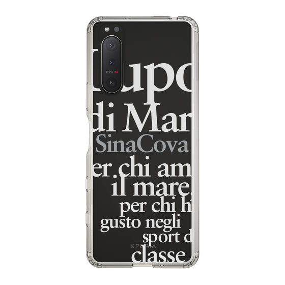 Slim Protection Case［ SINA COVA - Typography ］
