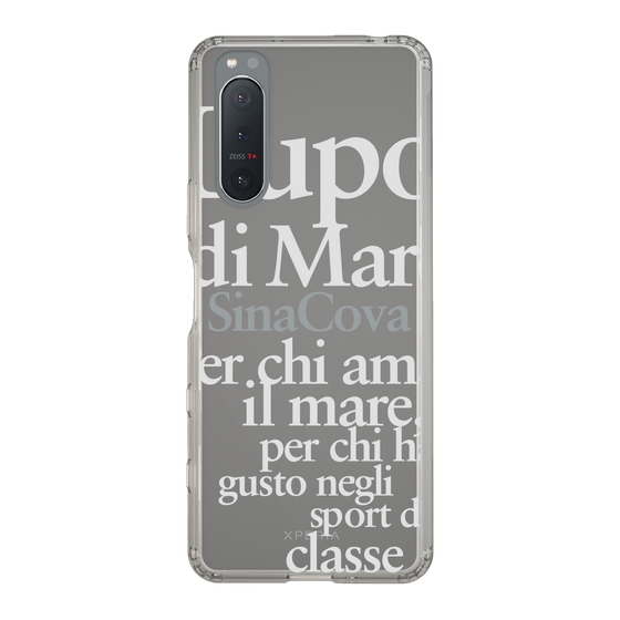 Slim Protection Case［ SINA COVA - Typography ］