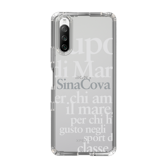 Slim Protection Case［ SINA COVA - Typography ］