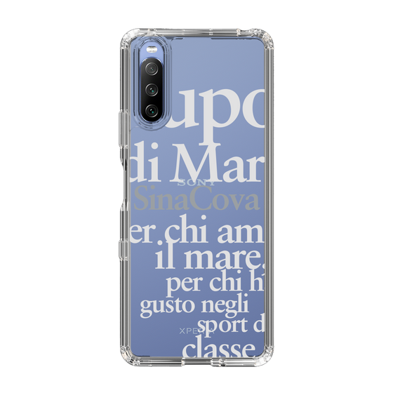 Slim Protection Case［ SINA COVA - Typography ］