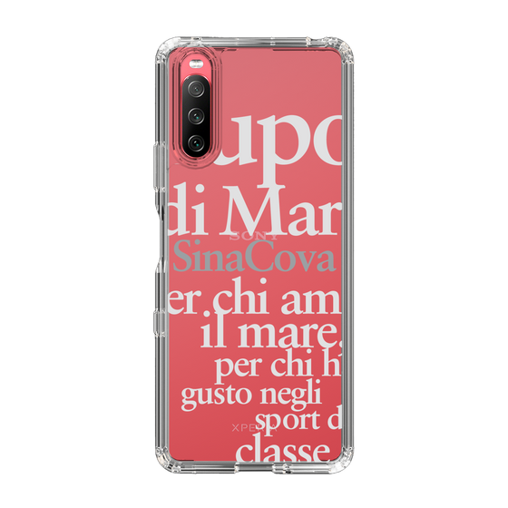 Slim Protection Case［ SINA COVA - Typography ］