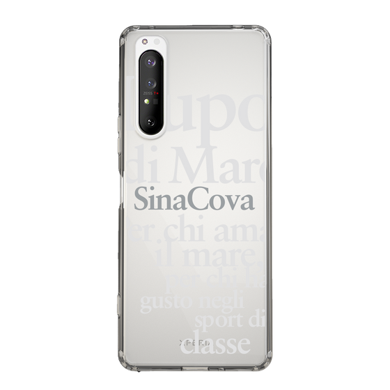 Slim Protection Case［ SINA COVA - Typography ］