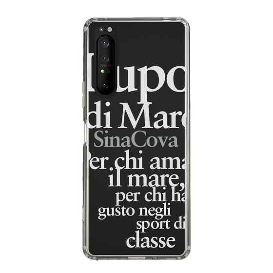 Slim Protection Case［ SINA COVA - Typography ］