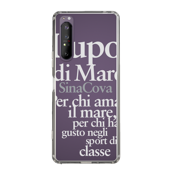 Slim Protection Case［ SINA COVA - Typography ］