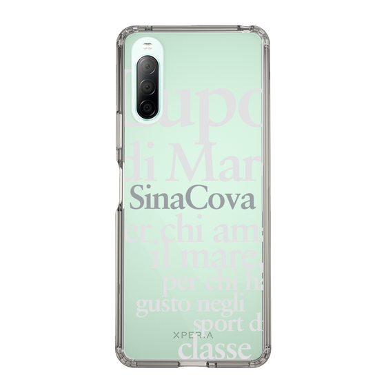 Slim Protection Case［ SINA COVA - Typography ］