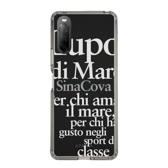 Slim Protection Case［ SINA COVA - Typography ］
