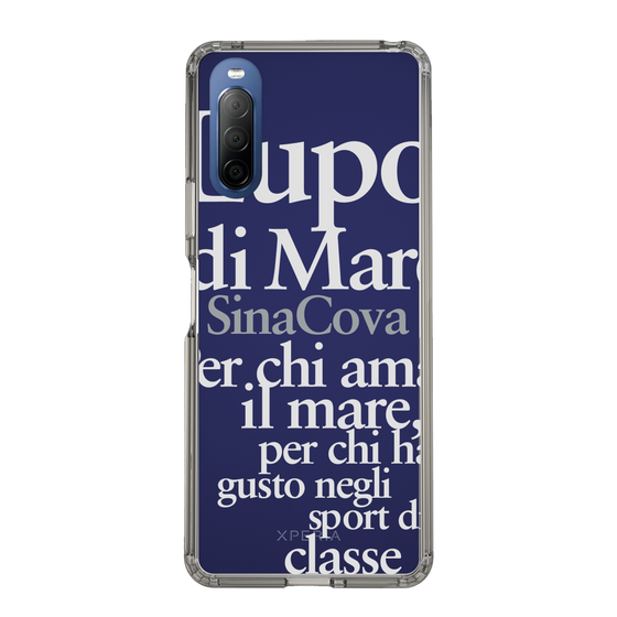 Slim Protection Case［ SINA COVA - Typography ］