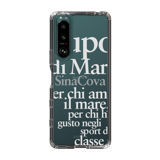 Slim Protection Case［ SINA COVA - Typography ］