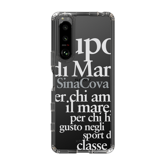 Slim Protection Case［ SINA COVA - Typography ］