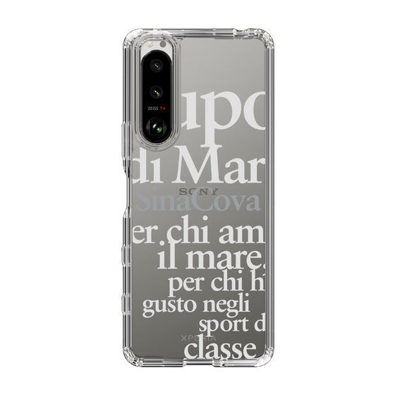 Slim Protection Case［ SINA COVA - Typography ］