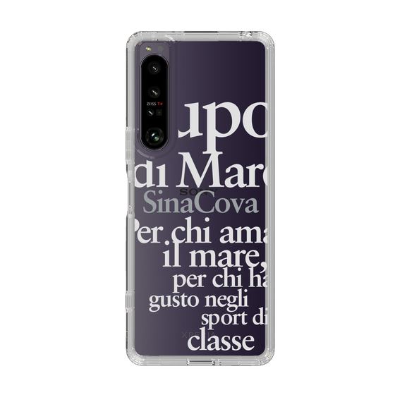 Slim Protection Case［ SINA COVA - Typography ］