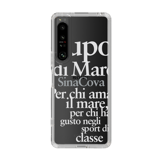 Slim Protection Case［ SINA COVA - Typography ］