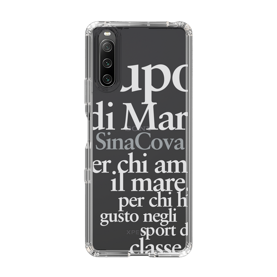 Slim Protection Case［ SINA COVA - Typography ］