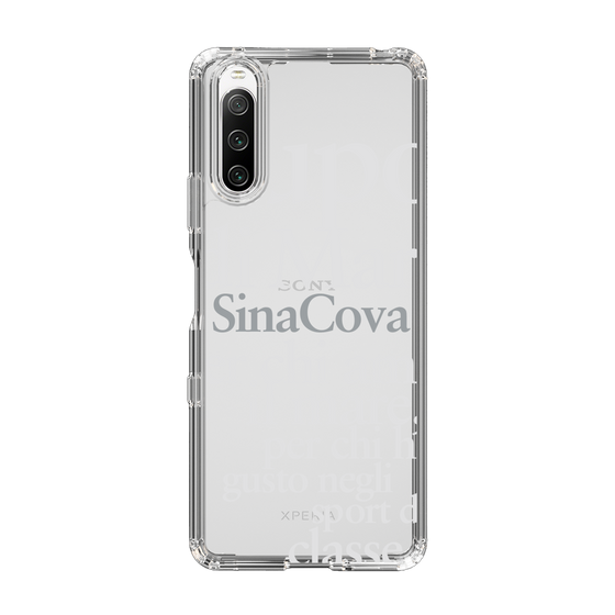 Slim Protection Case［ SINA COVA - Typography ］