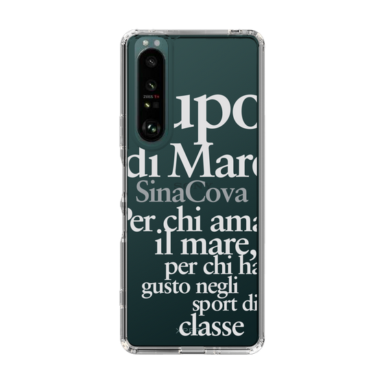Slim Protection Case［ SINA COVA - Typography ］