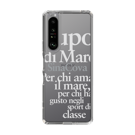 Slim Protection Case［ SINA COVA - Typography ］