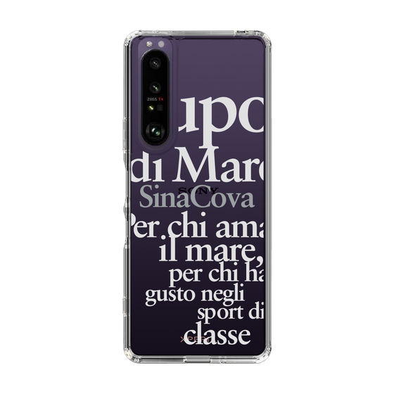 Slim Protection Case［ SINA COVA - Typography ］