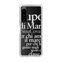 Slim Protection Case［ SINA COVA - Typography ］