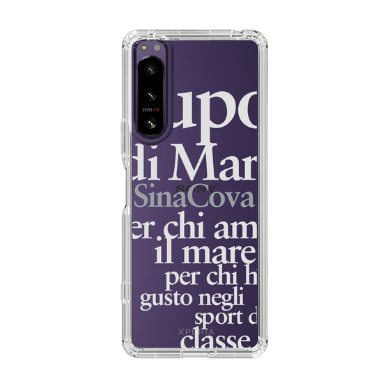 Slim Protection Case［ SINA COVA - Typography ］
