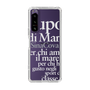 Slim Protection Case［ SINA COVA - Typography ］