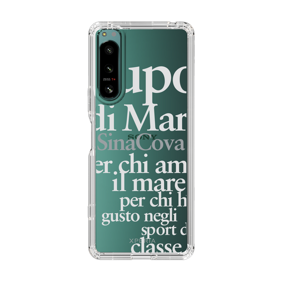 Slim Protection Case［ SINA COVA - Typography ］