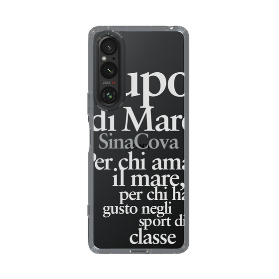 Slim Protection Case［ SINA COVA - Typography ］