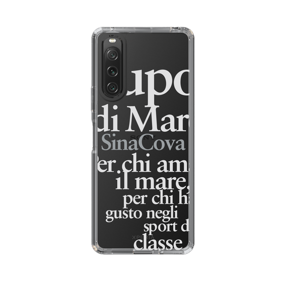 Slim Protection Case［ SINA COVA - Typography ］