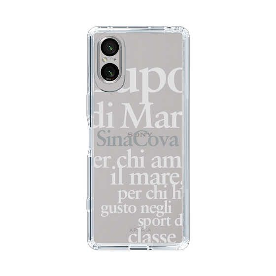 Slim Protection Case［ SINA COVA - Typography ］