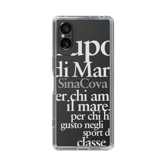 Slim Protection Case［ SINA COVA - Typography ］