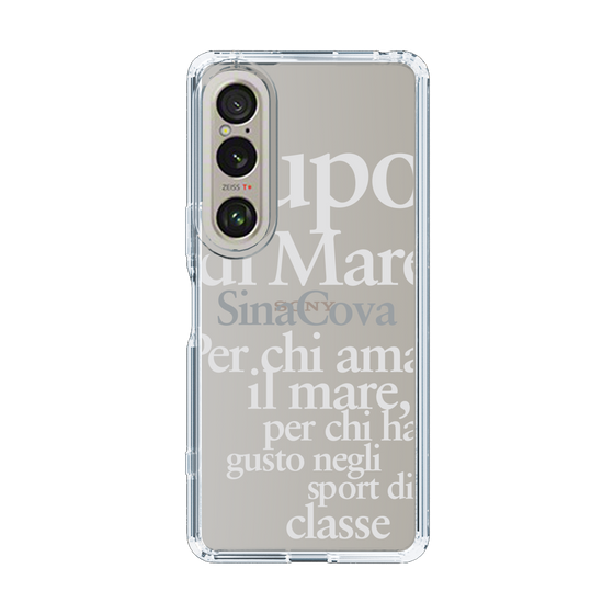 Slim Protection Case［ SINA COVA - Typography ］