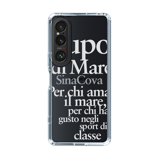 Slim Protection Case［ SINA COVA - Typography ］