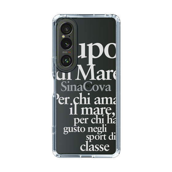 Slim Protection Case［ SINA COVA - Typography ］