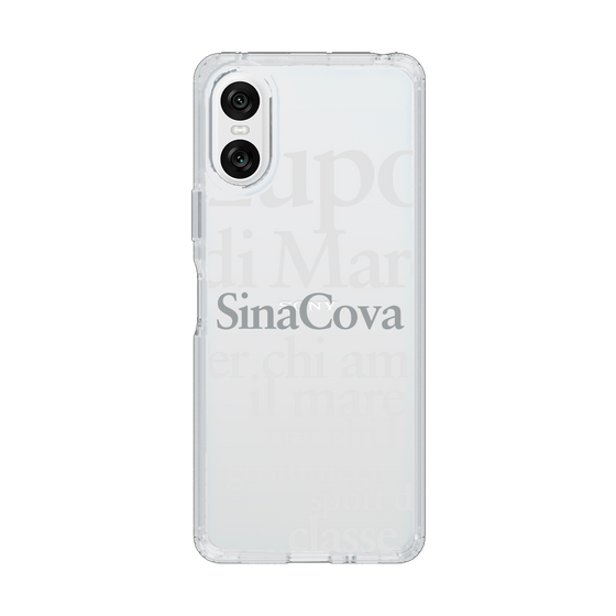 Slim Protection Case［ SINA COVA - Typography ］